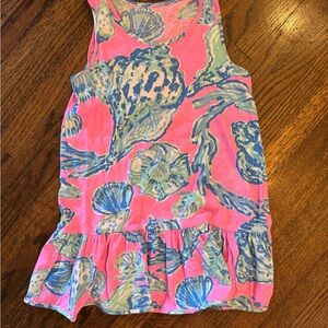 Lilly Pulitzer Pink and Blue Kids Dress